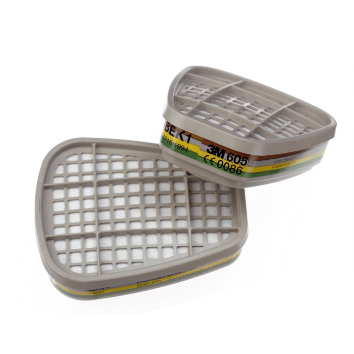 3M 6000 Halbmaske, mit 6059ABEK1 Filter