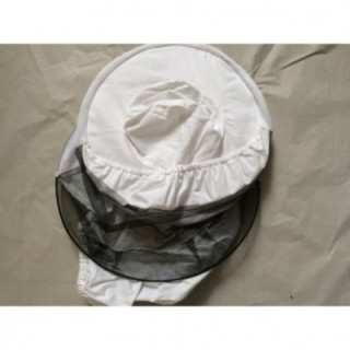 Karkivágásos méhészkalap, tüll