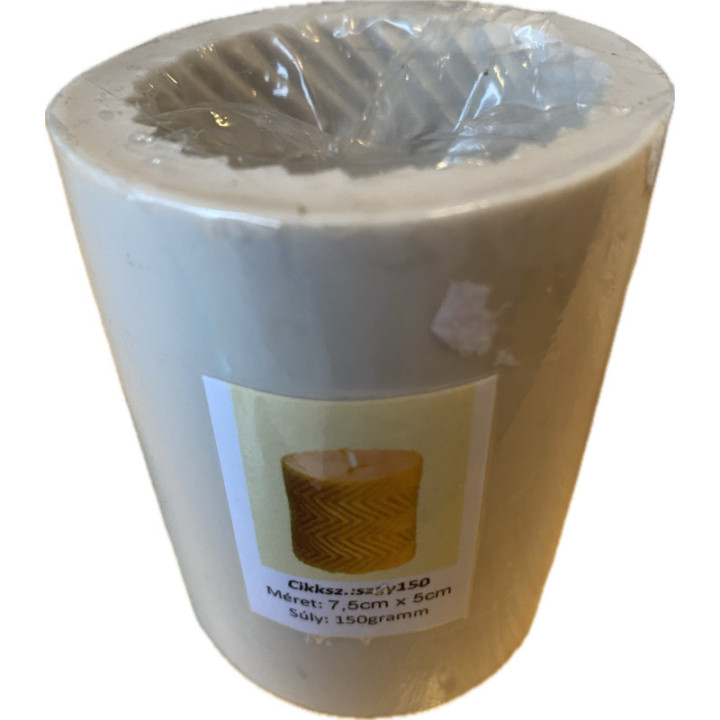 Cikkcakk gyertya szilikon gyertyaöntő forma