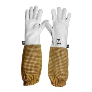 Méhész bőr kesztyű M légáteresztő