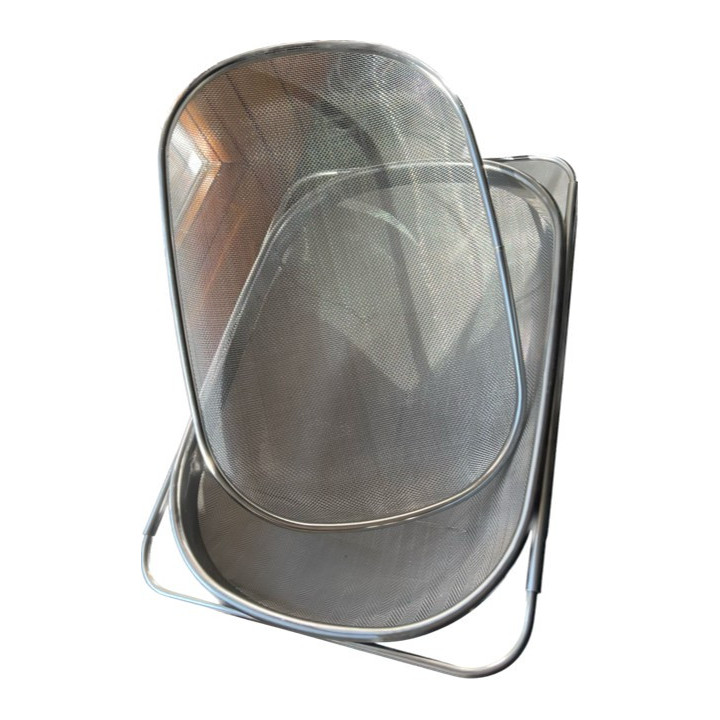 Dupla szűrő ovális INOX