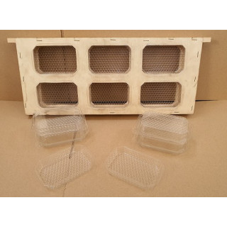 Lépesméz készítő keret 1/2 NB méret