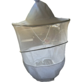 Méhészkalap cipzáros , felvarrható