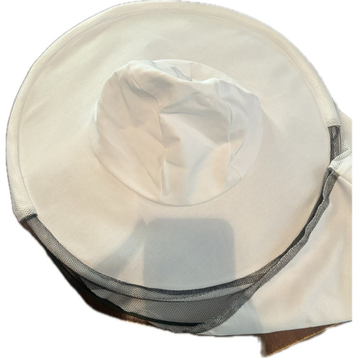 Méhészkalap cipzáros , felvarrható