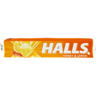 Halls citromízű , mézes ,töltetlen cukor