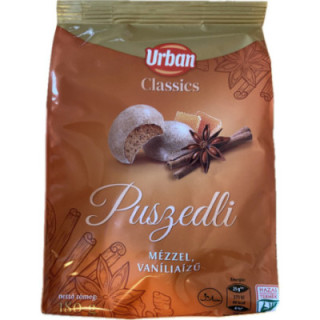 Puszedli mézzel, vanília ízű