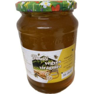 Termelői vegyes virágméz 1 kg