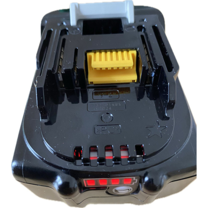 Makita BL1860B Li-ion akkumulátor 18V LXT 6,0Ah kapacitás kijelzővel BULK