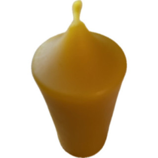 Adventi koszorú sima méhviaszgyertya 90 g