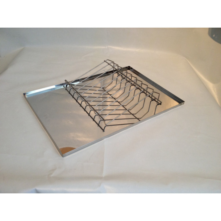 Rozsdamentes keret tartó