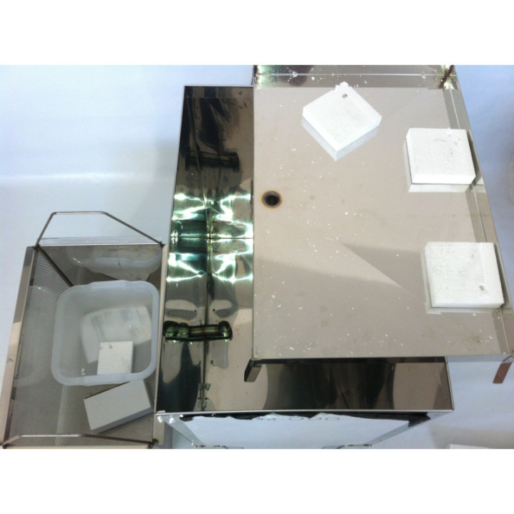 Gőzviaszolvasztó rozsdamentes, gázfűtéses VAPOR 15