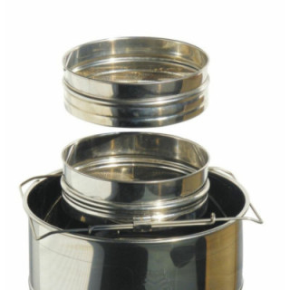 Dupla acélszűrő Ø 210-től 400 mm-ig