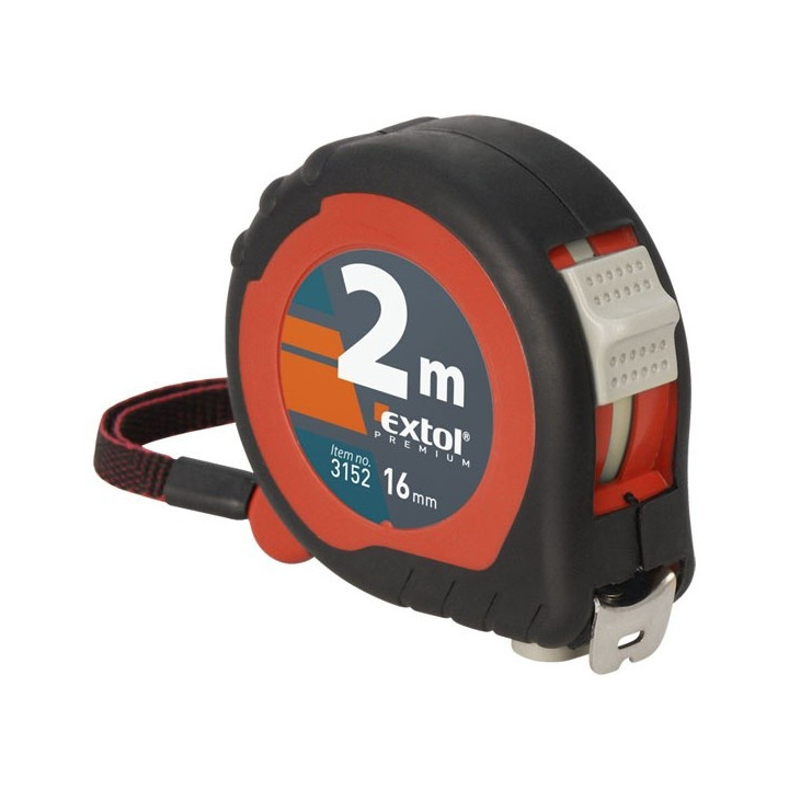 Gumírozott mérőszalag 2m 3stoppos